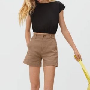 Everlane The Way-High Twill Short